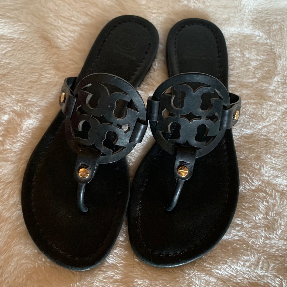 ‼️SOLD‼️ Tory Burch Black Miller Sandal